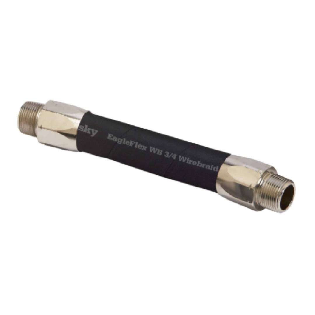 1” x 9 Wirebraid Assembly Hose with Swivel