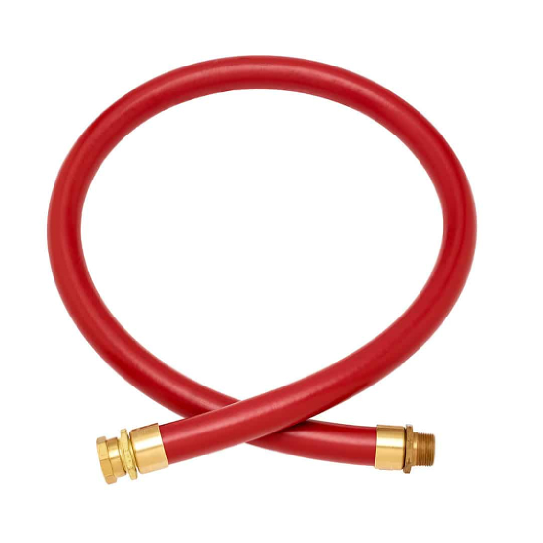 1-¼'' x 150' Red Fuel Oil Hose Assembly F x F