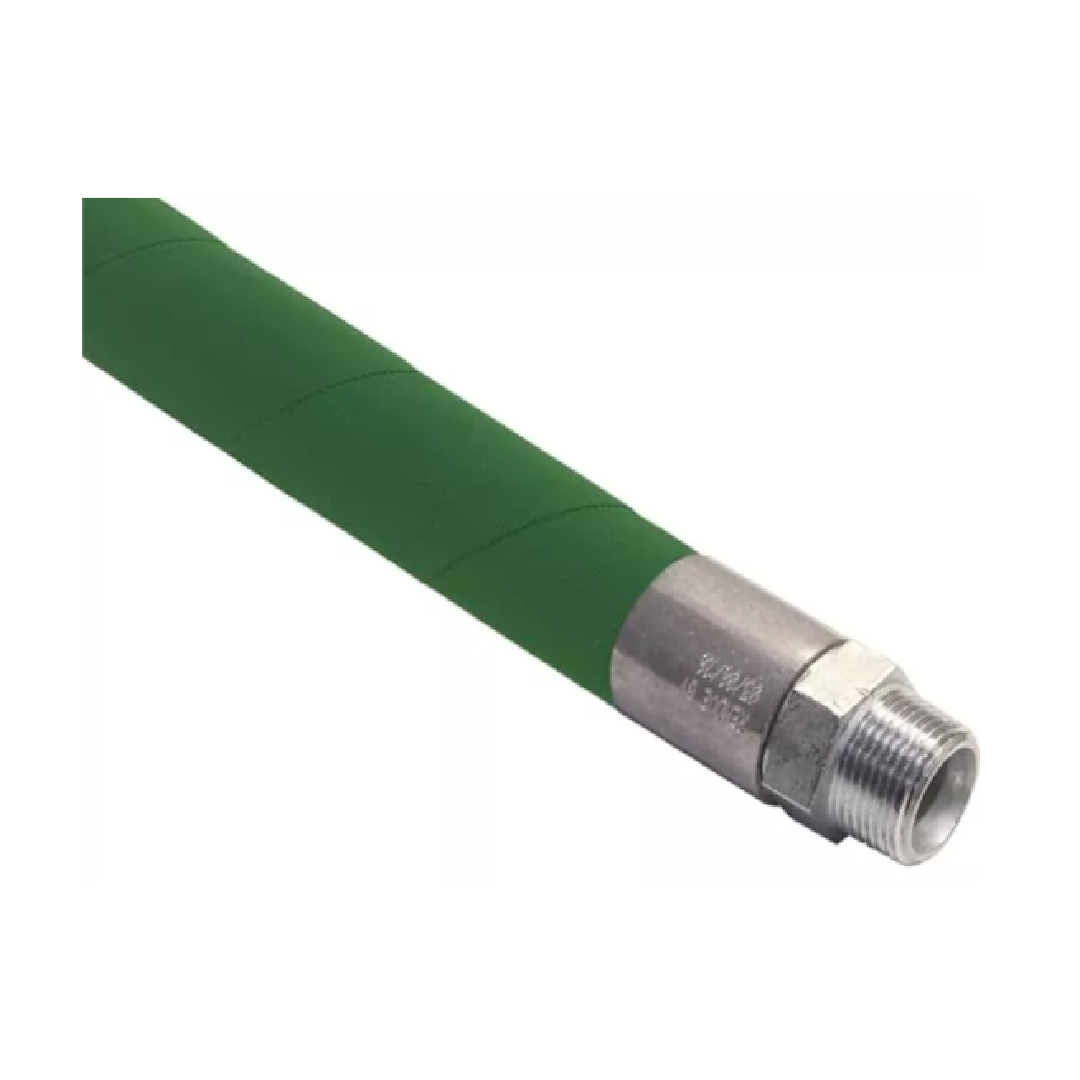 .75” Hardwall Hose with 34'' NPT M Permanent Couplings