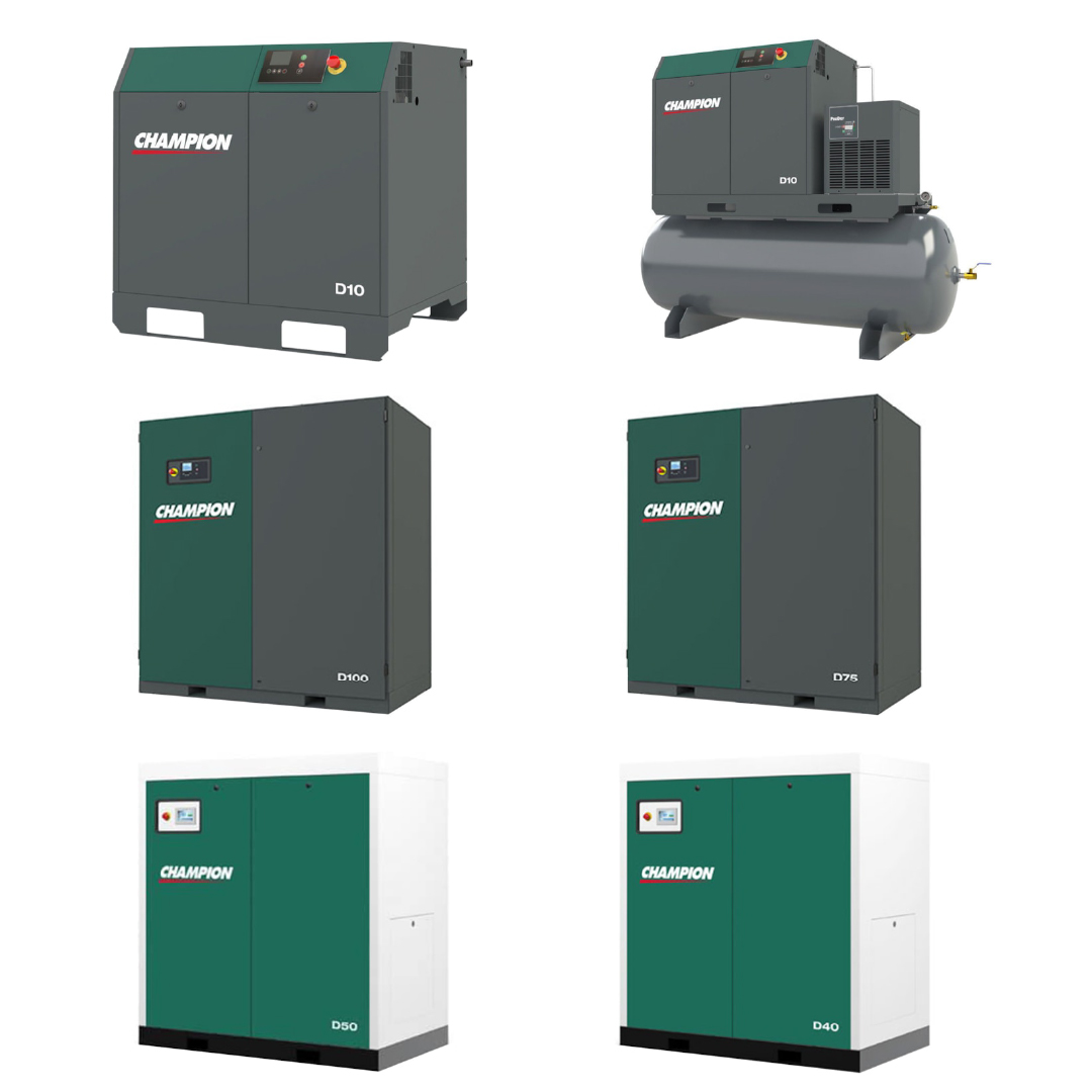 Champion D-Series Rotary Screw Air Compressor