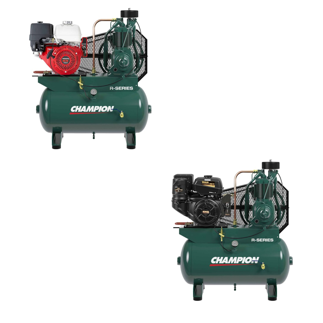 Champion R-Series Gas Powered Two Stage Piston Air Compressor