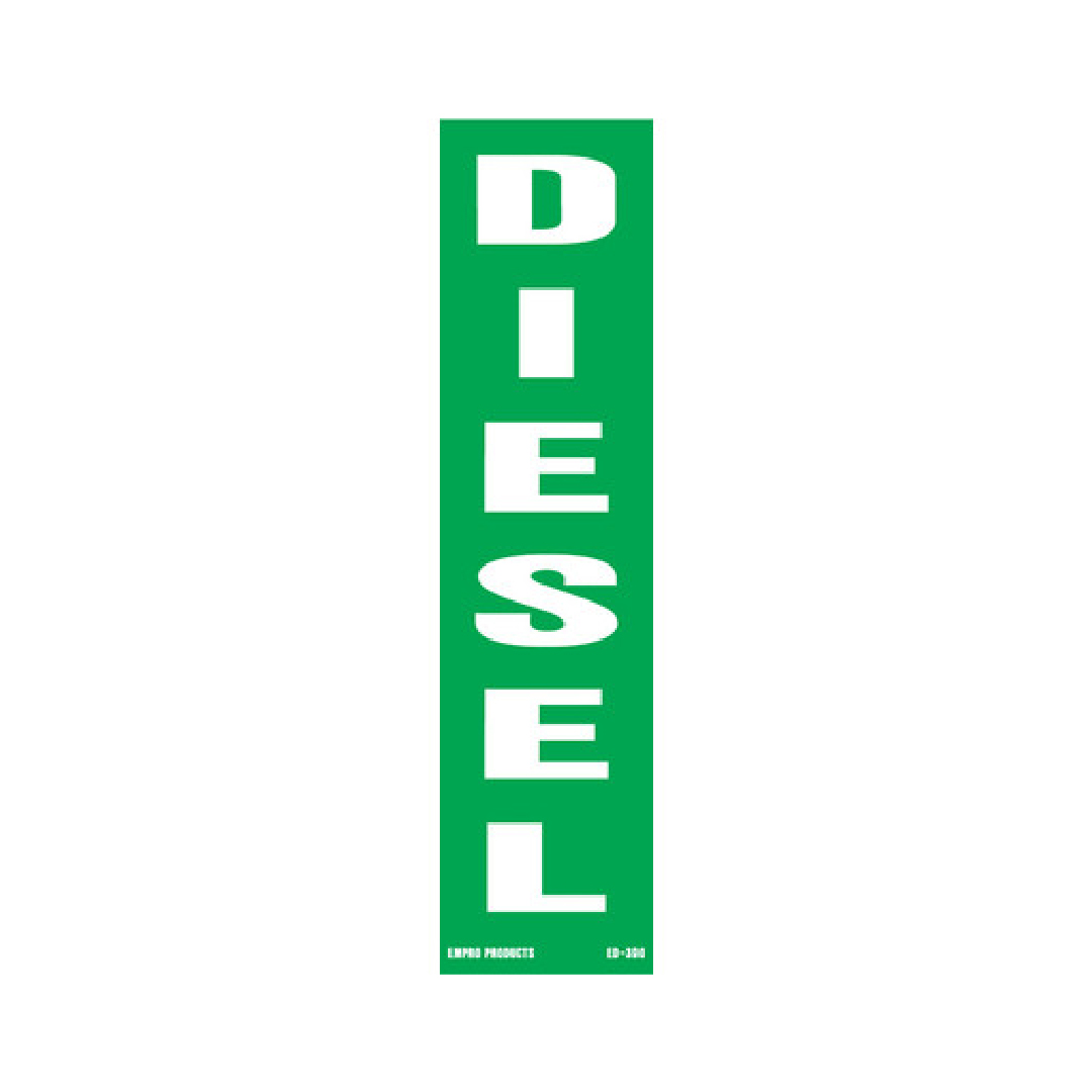 DIESEL FUEL DECAL