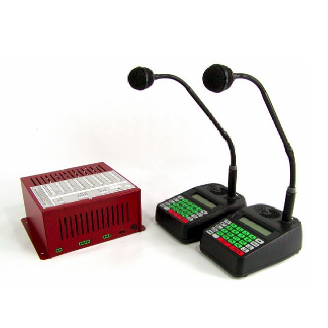 TMK-4208 Intercom, 8 Speaker Stations, 2 Controllers
