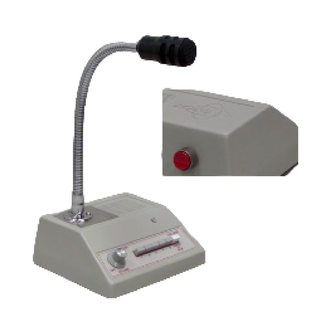 TSC-1005CAM ESCO Intercom (5 Stat WCall & Alarm & 13 Inch Mic on Unit)