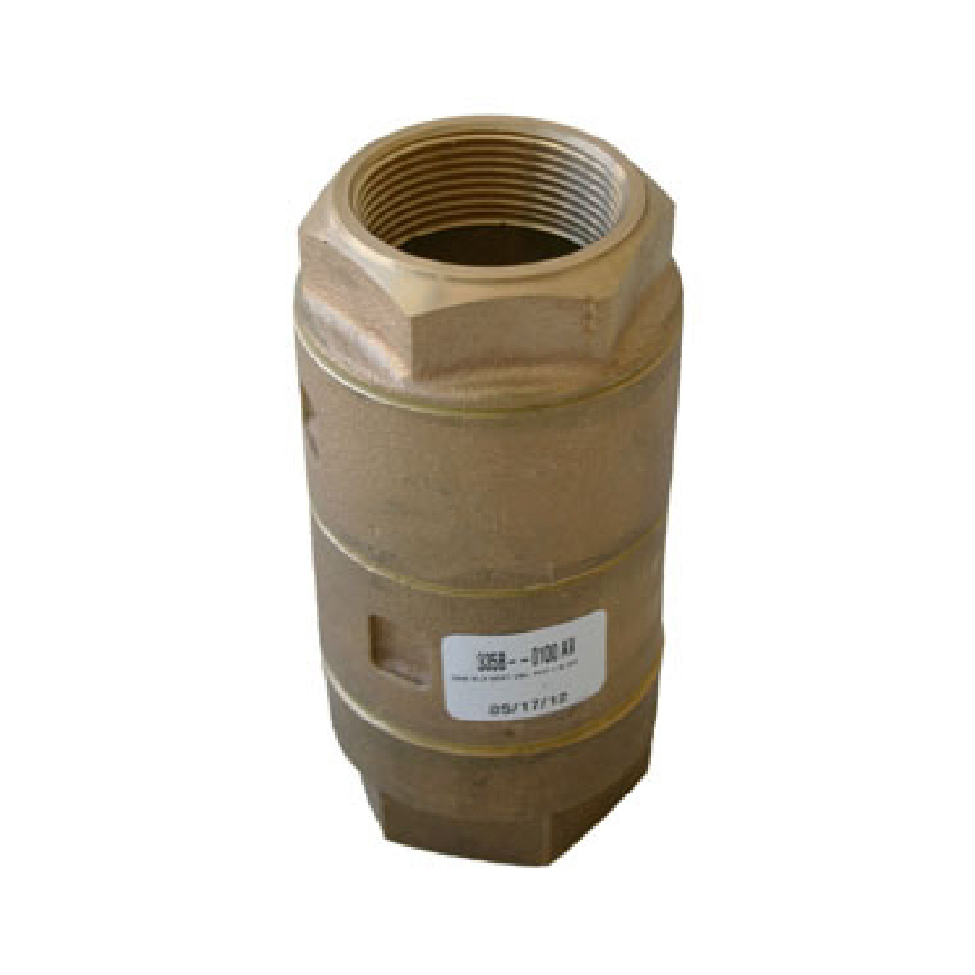 DOUBLE POPPET VERTICAL CHECK VALVE