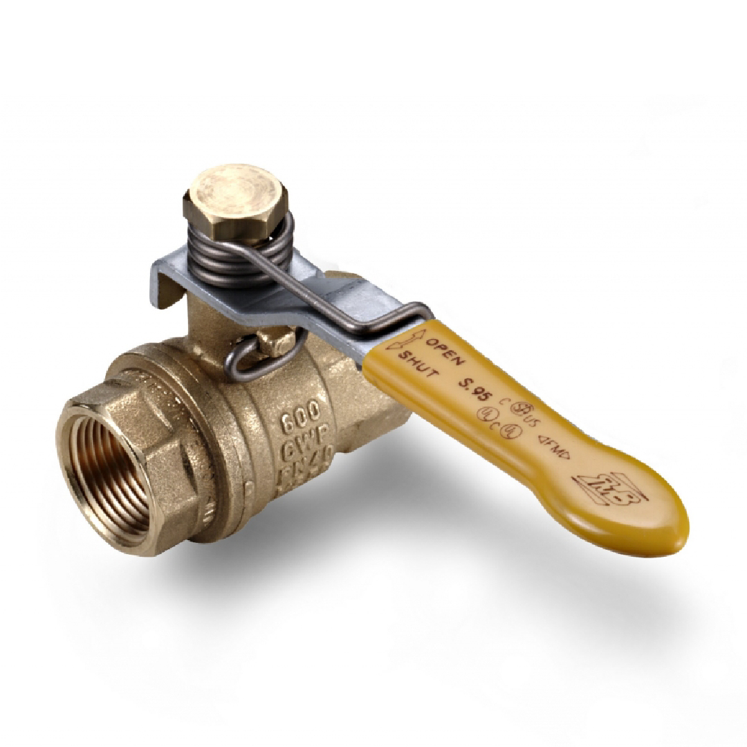 SPRING LOADED BALL VALVE