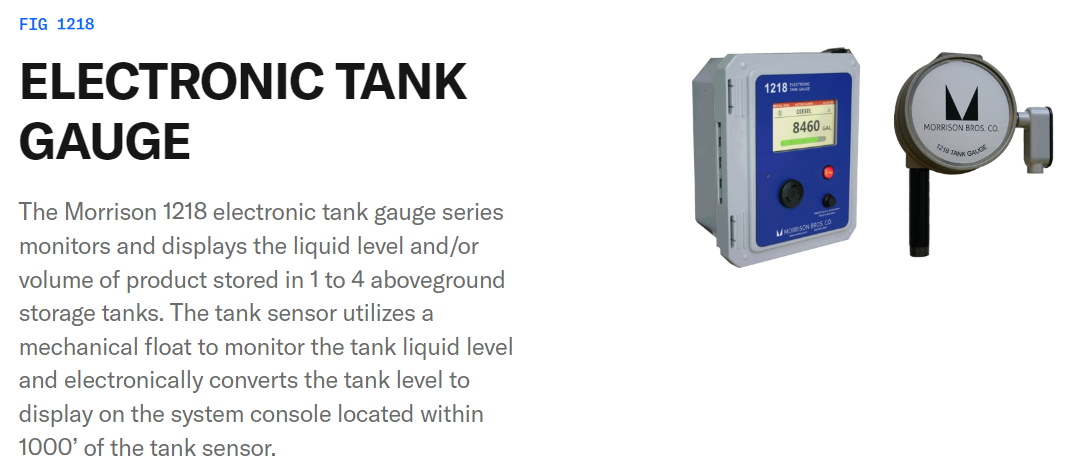 1218 ELECTRONIC TANK GAUGE1