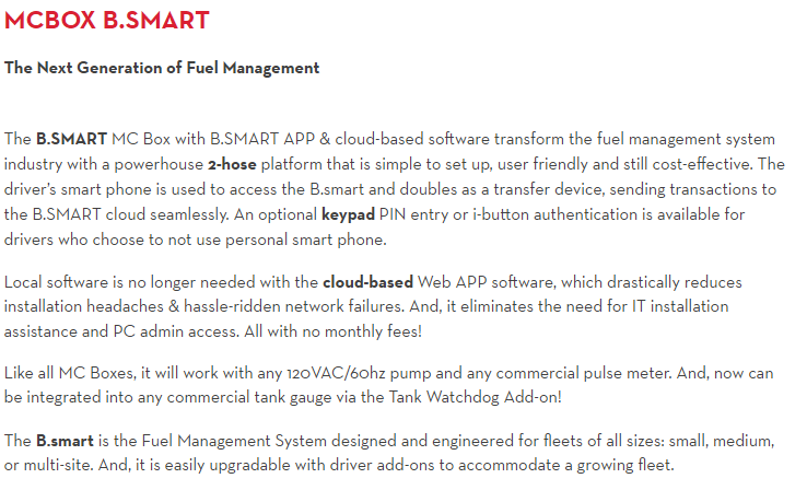 MCBOX B.SMART1