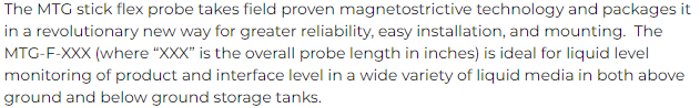 MTG-FL  Flex Probe