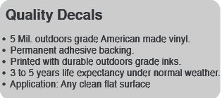 D-29-92 OCTANE & CETANE RATING DECAL - MINIMUM OCTANE1