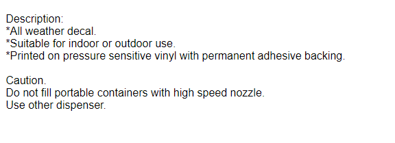 WARNING DECAL1