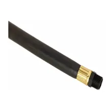 ¾ DEF Softwall Whip Hose with BSPPM Anodized Aluminum Fixed Couplings