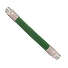.75” Hardwall Hose with 34'' NPT M Chrome Plated Brass Fixed Couplings