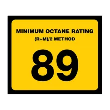 89 OCTANE DECAL