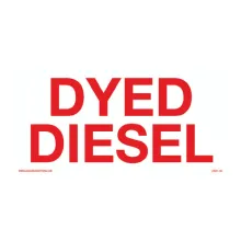 CVD21-104 - DYED DIESEL DECAL