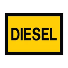 DIESEL CETANE DECAL