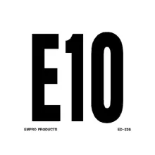 E10 ETHANOL DECAL