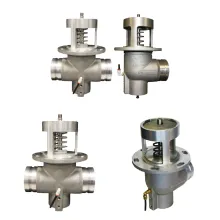 3 Air Operated Internal Valves