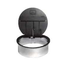 Spring Assisted Round Manhole